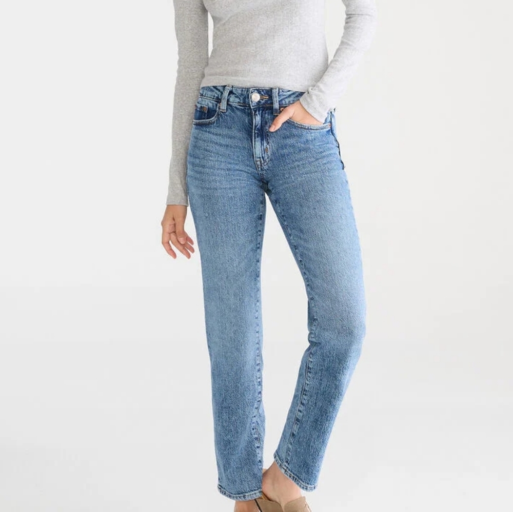 Aeropostale Ankle Straight Blue Jeans size 14 Like New